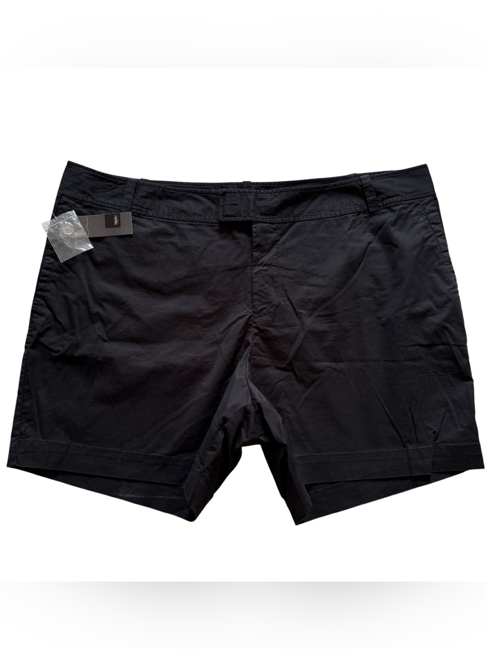 NWT Mossimo Stretch Women’s Size 22W Black Shorts Cotton